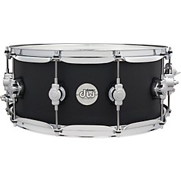 DW Design Series Snare Drum 14 x 6 in. Natural Satin DW Design Series Snare Drum 14 x 6 in. Black Satin