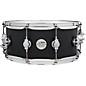 DW Design Series Snare Drum 14 x 6 in. Black Satin thumbnail