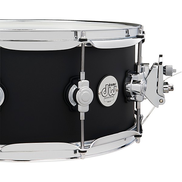 DW Design Series Snare Drum 14 x 6 in. Black Satin