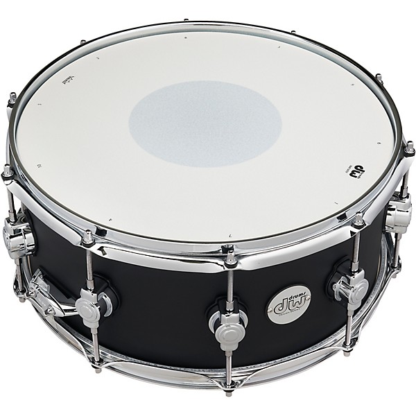 DW Design Series Snare Drum 14 x 6 in. Black Satin