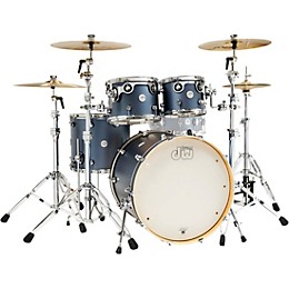 DW Design Series 4-Piece Shell Pack Blue Slate