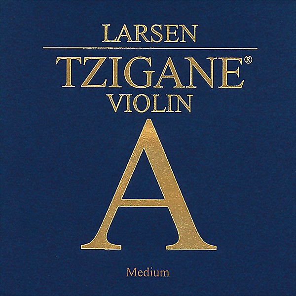 Larsen Strings Tzigane Violin A String 4/4 Size Aluminum Wound, Medium Gauge, Ball End