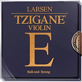 Larsen Strings Tzigane Violin String Set 4/4 Size ... Larsen Strings Tzigane Violin String Set 4/4 Size Heavy Gauge, Ball End