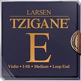 Larsen Strings Tzigane Violin String Set 4/4 Size... Larsen Strings Tzigane Violin String Set 4/4 Size Medium Gauge, Loop End