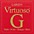 Larsen Strings Virtuoso Violin G Str... Larsen Strings Virtuoso Violin G String 4/4 Size Silver Wound, Medium Gauge, Ball End