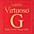 Larsen Strings Virtuoso Violin G Stri... Larsen Strings Virtuoso Violin G String 4/4 Size Silver Wound, Heavy Gauge, Ball End