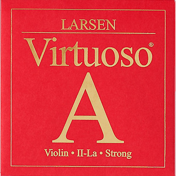 Larsen Strings Virtuoso Violin A String 4/4 Size Aluminum Wound, Heavy Gauge, Ball End