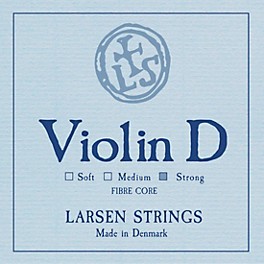 Larsen Strings Original Violin D St... Larsen Strings Original Violin D String 4/4 Size Aluminum Wound, Heavy Gauge, Ball End