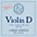 Larsen Strings Original Violin D Stri... Larsen Strings Original Violin D String 4/4 Size Silver Wound, Heavy Gauge, Ball End