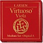 Larsen Strings Virtuoso Viola String Set 15 to 16-1/2 in., Medium Multiple Wound, Ball End thumbnail