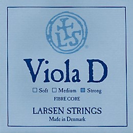 Larsen Strings Original Viola D String 15 to 16-1/2 in., Heavy Aluminum, Ball End