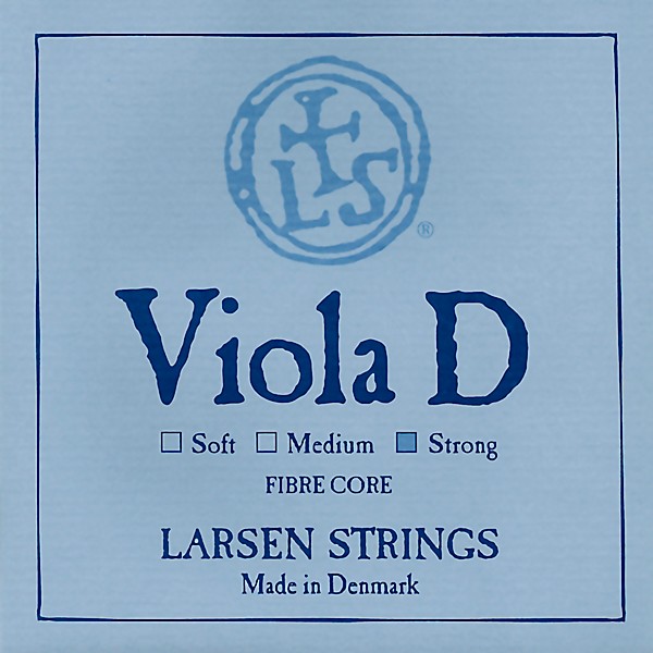 Larsen Strings Original Viola D String 15 to 16-1/2 in., Heavy Aluminum, Ball End