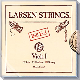 Larsen Strings Original Viola String Set 15 to 16-1/2 in., Heavy Multiple Wound, Ball End