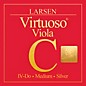 Larsen Strings Virtuoso Soloist Viola C String 15 to 16-1/2 in., Medium Silver, Ball End thumbnail