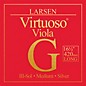 Larsen Strings Virtuoso Extra-Long Viola G String 16-1/2+ in., Medium Silver, Ball End thumbnail