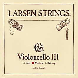 Larsen Strings Original Cello G String 1/8 Size... Larsen Strings Original Cello G String 4/4 Size, Medium Tungsten, Ball End