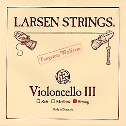 Larsen Strings Original Cello G String 4/4 Size, Heavy Tungsten, Ball End