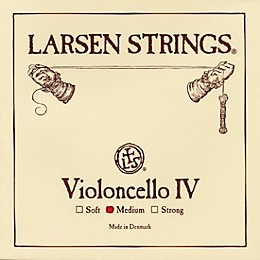 Larsen Strings Original Cello C String 4/4 Size, Medium Tungsten, Ball End