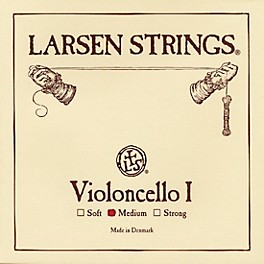 Larsen Strings Original Cello A String 3/4 Size, M... Larsen Strings Original Cello A String 4/4 Size, Medium Steel, Ball End