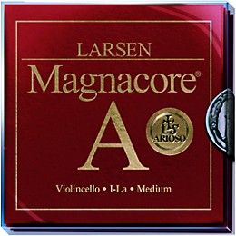 Larsen Strings Magnacore Arioso Cello String Set 4/4 Size, Medium