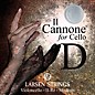 Larsen Strings Il Cannone Direct and Focused Cello D String 4/4 Steel, Ball End thumbnail