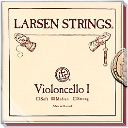 Larsen Strings Original and Magnacore Cello String Set 4/4 Size, Medium