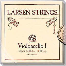 Larsen Strings Original Cello String Set 4/4 Size, Heavy