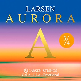 Larsen Strings Aurora Cello A String 1/8 Size, Medium Larsen Strings Aurora Cello A String 3/4 Size, Medium