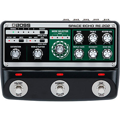 Boss Re-202 Space Echo Effects Pedal Black for sale