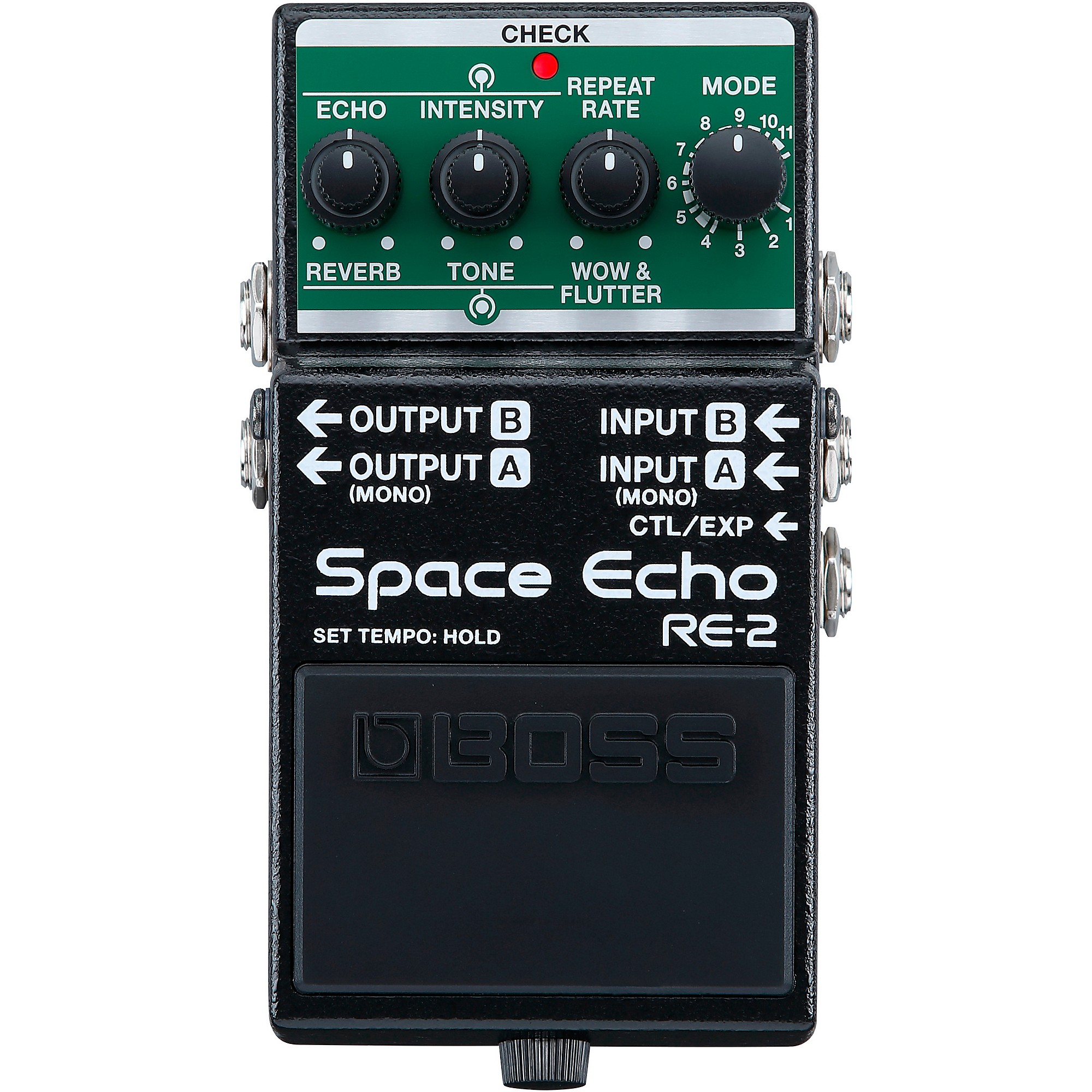 BOSS RE-2 Space Echo Effects Pedal Black