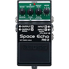 BOSS RE-202 Space Echo Effects Pedal Black | Guitar Center