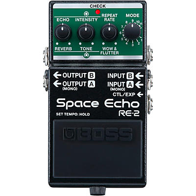 Boss Re-2 Space Echo Effects Pedal Black for sale