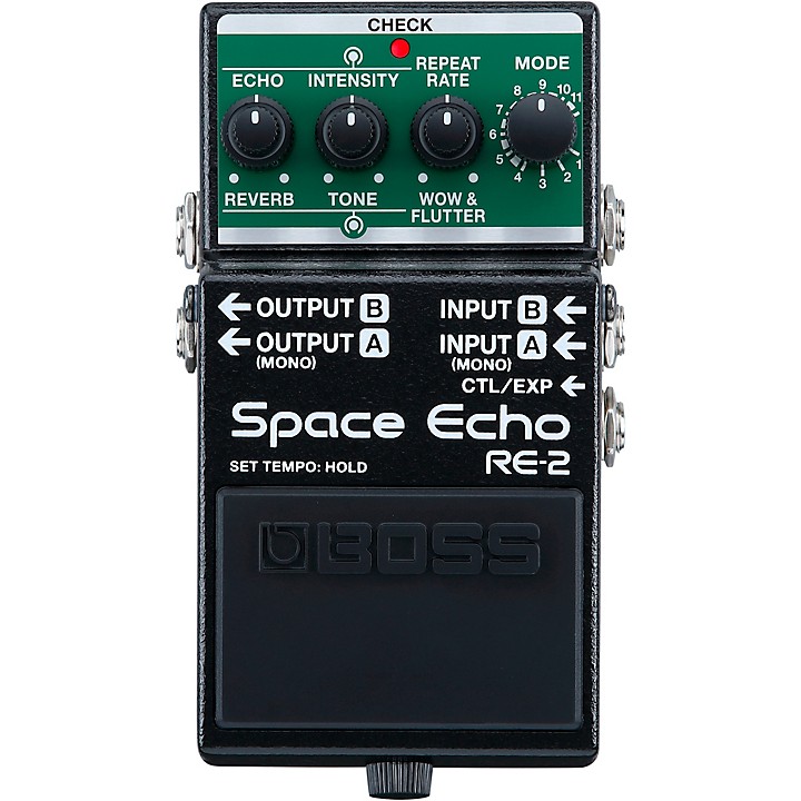 Korea picnic Konkurrence BOSS RE-2 Space Echo Effects Pedal Black | Guitar Center