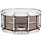 Ludwig Universal Series Black Brass Snare Drum With Chrome Hardware 14 x 6.5 in.