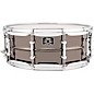 Ludwig Universal Series Black Brass Snare Drum With Chrome Hardware 14 x 5.5 in. thumbnail
