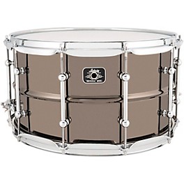 Ludwig Universal Series Black Brass Snare D... Ludwig Universal Series Black Brass Snare Drum With Chrome Hardware 14 x 8 in.