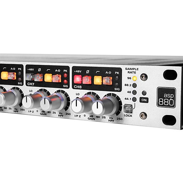 Audient ASP880 - 8-Channel Microphone Preamplifier and ADC