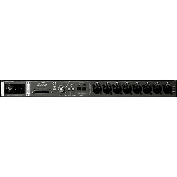 Open Box Audient ASP800 8-Channel Microphone Preamplifier and ADC With HMX & IRON Enhancement Circuitry Level 1