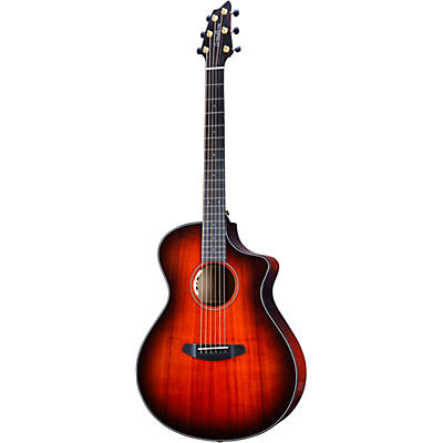 Breedlove Oregon Ce Myrtle-Myrtle Ltd Concert Acoustic-Electric Guitar Ember for sale