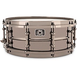 Ludwig Universal Series Black... Ludwig Universal Series Black Brass Snare Drum with Black Nickel Die-Cast Hoops 14 x 5.5 in.