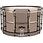 Ludwig Universal Series Black Brass Snare Drum with Black Nickel Die-Cast Hoops 14 x 8 in.