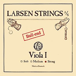 Larsen Strings Original Viola A String 15 t... Larsen Strings Original Viola A String 15 to 16-1/2 in., Heavy Steel, Ball End