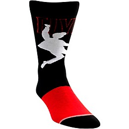 Perri's Dancing Elvis Crew Socks Black