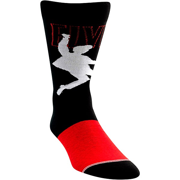 Perri's Dancing Elvis Crew Socks Black