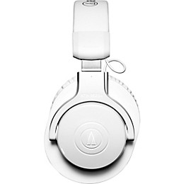 Audio-Technica ATH-M20xBT Wireless Closed-Back Professional Monitor Over-Ear Headphones White