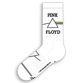 Perri's Pink Floyd The Dark Side Of The Moon Short Cre... Perri's Pink Floyd The Dark Side Of The Moon Short Crew Socks White