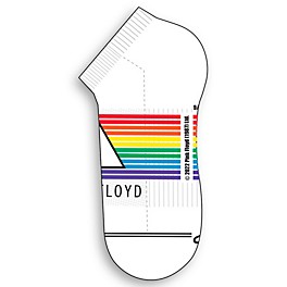 Perri's Pink Floyd The Dark Side Of The Moon Lin... Perri's Pink Floyd The Dark Side Of The Moon Liner Socks White/Multicolor