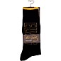 Perri's Metallic Elvis Stage Lights Crew Socks Black/Gold