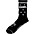 Perri's Elvis "The King" Crew Socks Black/White Perri's Elvis "The King" Crew Socks Black/White