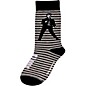 Perri's Elvis Jailhouse Rock Crew Socks Black/White/Grey thumbnail